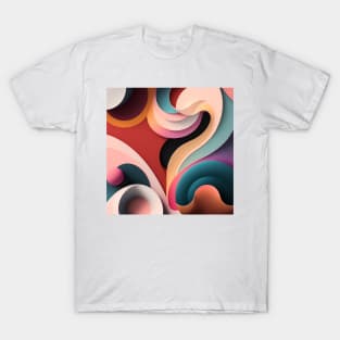 Abstract 3D Art: Dynamic Visual Expression T-Shirt